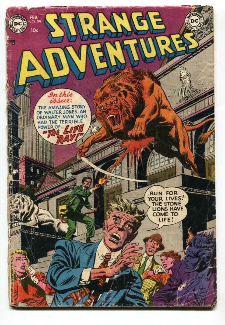 Strange Adventures #29 comic book Sci-Fi 1953-DC-Captain Comet-rare ...