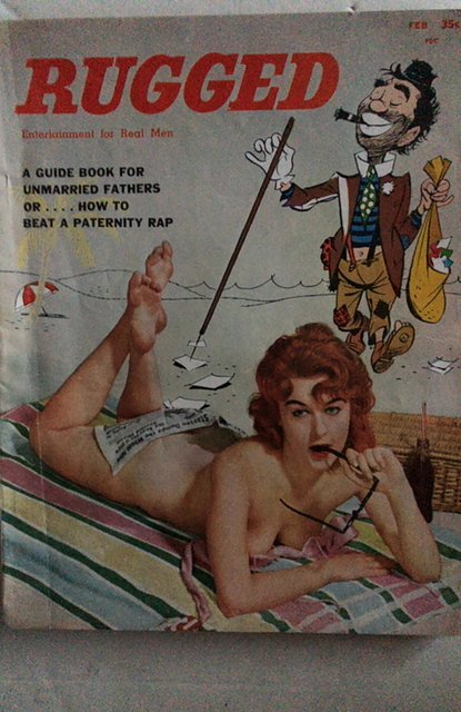 Rugged magazine #1(entertainment4real men)1957,1st Ed!,C all my vintage comics!