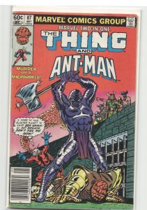 Marvel Two-in-One #87 (1982) The Thing