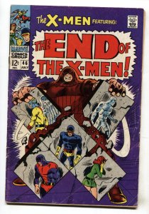 X-Men #46-1969 Origin of Iceman Marvel comic book