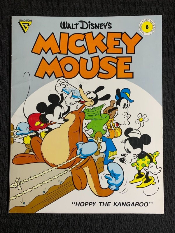 1990s MICKEY MOUSE #8 Hoppy the Kangaroo SC VF- 7.5 Disney Gladstone Comic Album