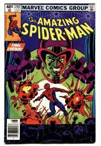 AMAZING SPIDER-MAN #207 comic book-1980-MARVEL VF
