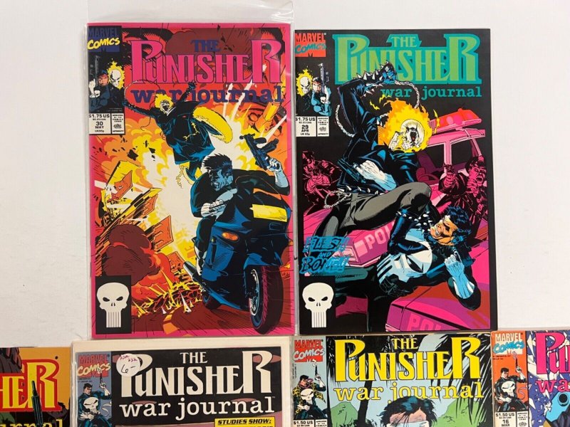 6 The Punisher Marvel Comic Books # 16 18 22 23 30 Spiderman Defenders 71 SM6