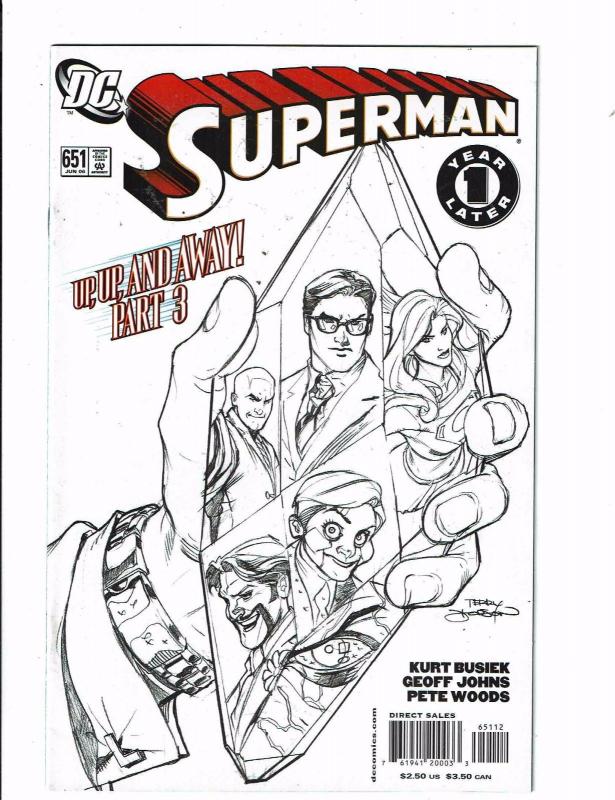 Lot of 5 Superman DC Comics #608 609 650 651 652 CB7