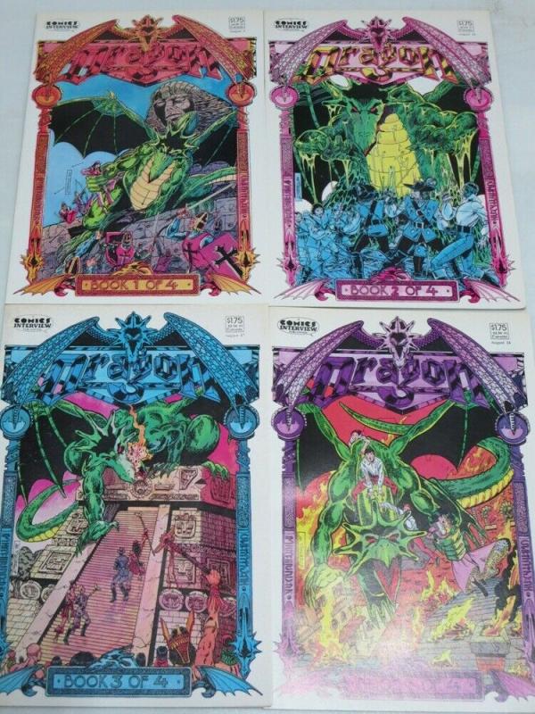 DRAGON (1987 CI) 1-4 (1.75 CVR)THE SET!