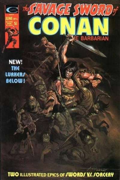 Savage Sword of Conan (1974 series) #6, VF- (Stock photo)