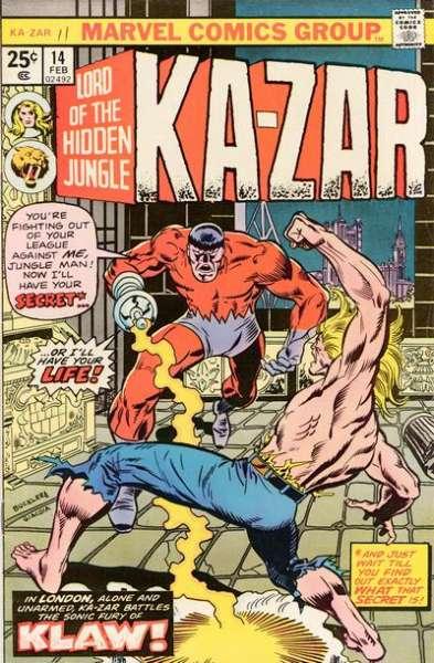 Ka-Zar (1974 series) #14, VF+ (Stock photo)