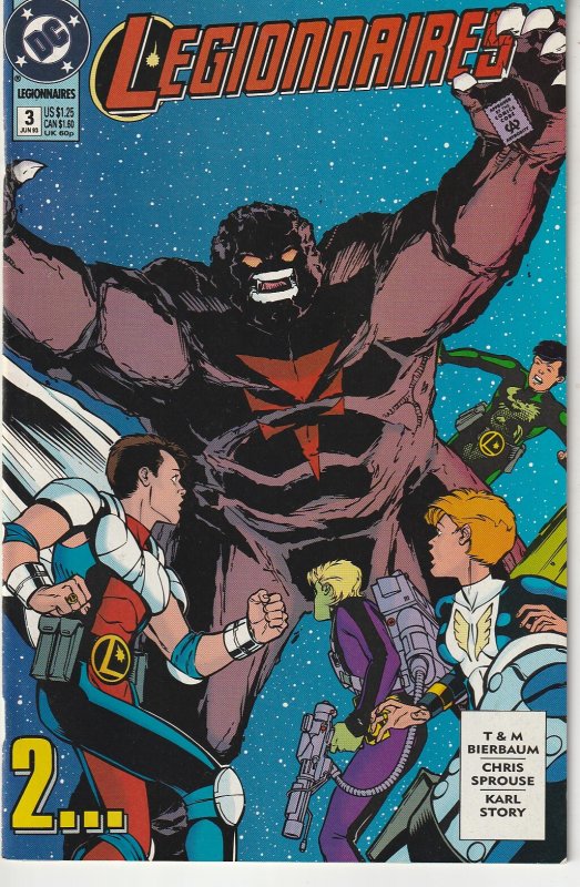 Legionnaires #3 Direct Edition (1993)