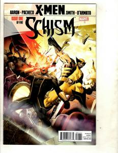 10 Marvel Comics Schism # 1 2 3 4 5 X-men Deadly Genesis # 1 2 3 4 6 RP2