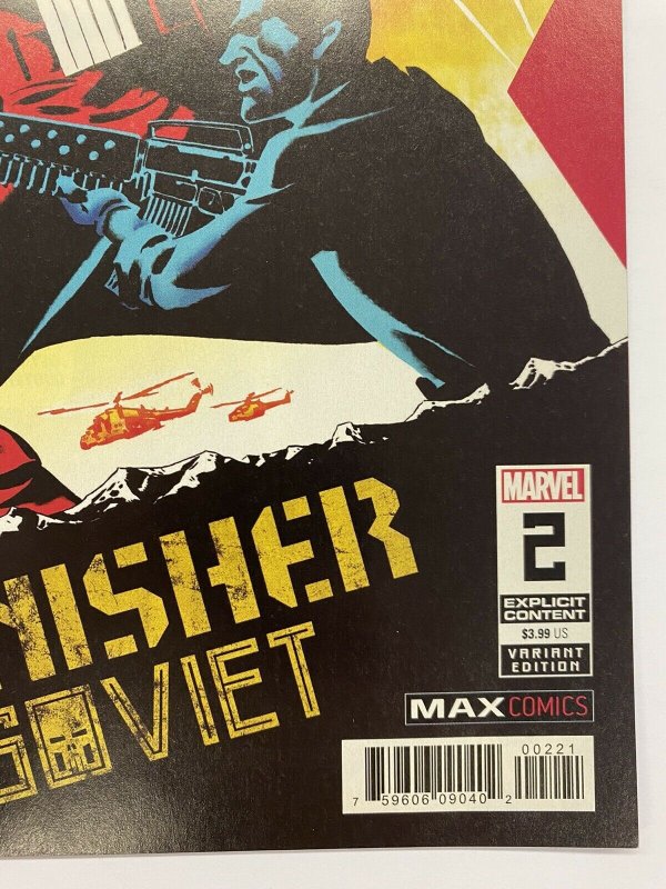 Punisher Soviet #2 1:25 Marcos Martin Incentive 2019 NM Marvel Comics Max