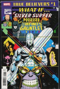 True Believers: What If... The Silver Surfer Possessed the Infinity Gauntlet ...
