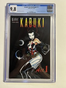 Kabuki Fear The Reaper 1 Cgc 9.8 Wp Caliber Press 1994 1st David Mack Kabuki