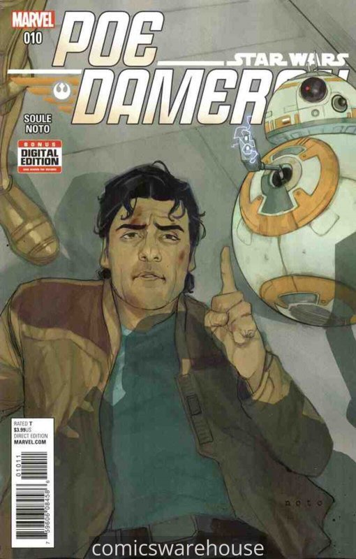 STAR WARS POE DAMERON (2016 MARVEL) #10 NM A89791