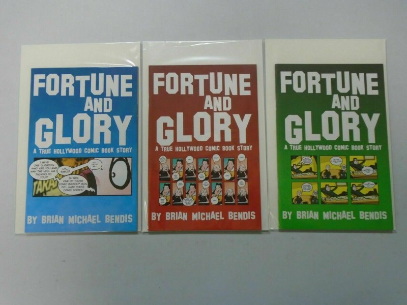 Fortune and Glory Set: #1-3 8.0 VF (2000) 
