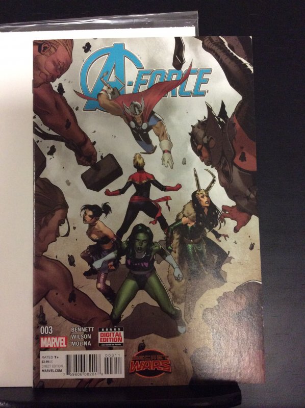 A-Force #3  (2015) (NM)