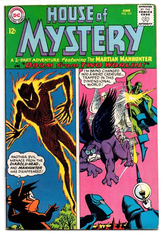 House of Mystery #151 (Jun 1965, DC) - Fine+/Very Fine-