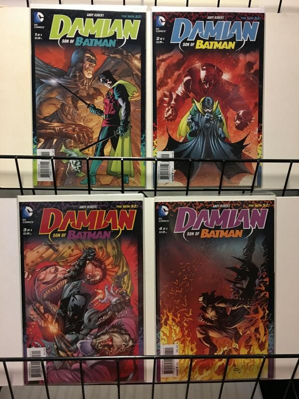 DAMIAN SON OF BATMAN (2013) 1-4  Andy Kubert