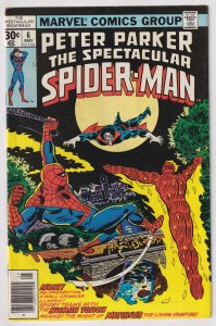 The Spectacular Spider-Man #6 (1977) Spider-Man