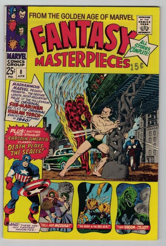 FANTASY MASTERPIECES (1966 1ST) 8 FINE PLUS April 1967