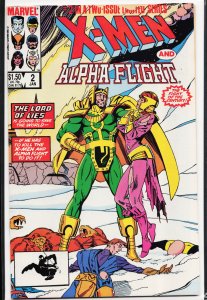 X-Men/Alpha Flight #2 (1986) Alpha Flight