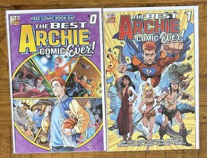 The Best Archie Comic Ever #0,1 FCBD NM