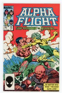 Alpha Flight #15 John Byrne Namor VF-