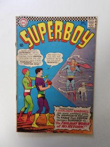 Superboy #128 (1966) VG condition top staple detached from cover