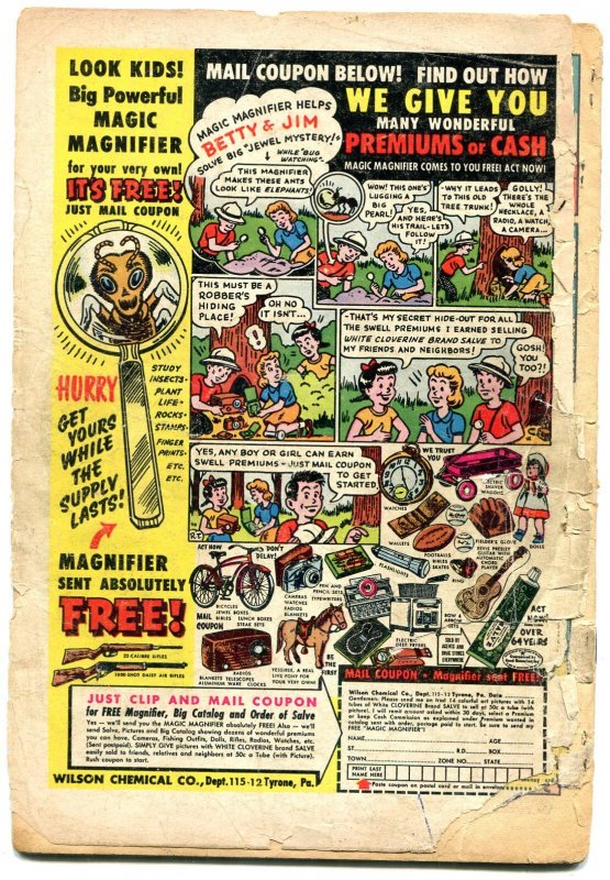 ADVENTURE COMICS #245 1958-SUPERBOY-MONSTER COVER P/FR