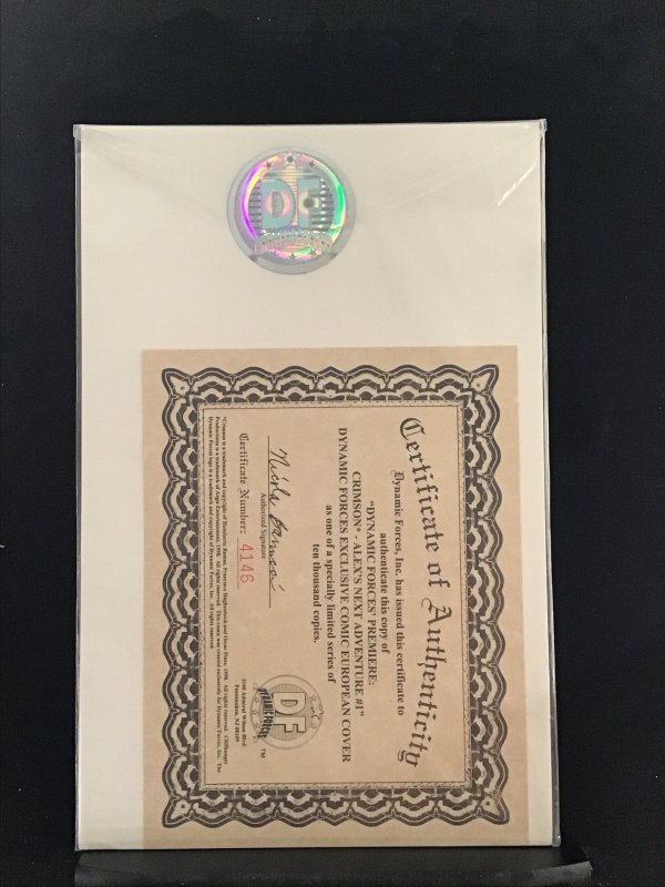 Crimson: Dynamic Forces Premiere Edition European Edition (1998) Alex Elder