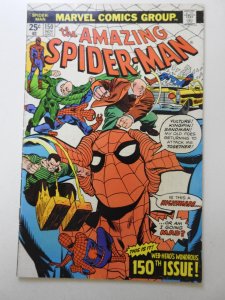 The Amazing Spider-Man #150 (1975) Spidey Goes Mad!! Sharp Fine+ Condition!!