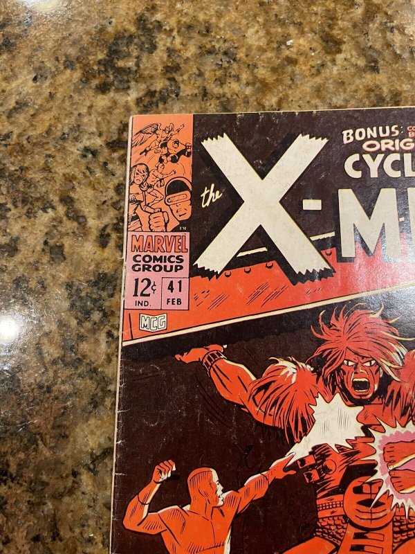 (Uncanny) X-Men # 41 FN Marvel Comic Book Juggernaut Wolverine Beast Angel JH6