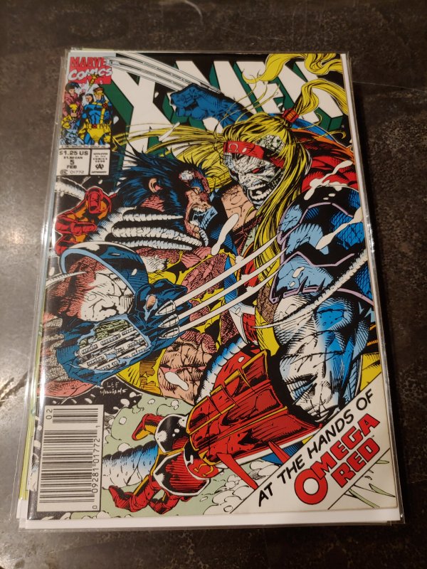 X-Men #5 (1992) 2ND OMEGA RED