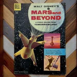 Walt Disney’s MARS AND BEYOND #866 FN- 5.5 (Dell 1957) Tomorrowland Science