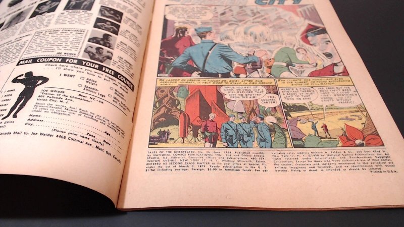 Tales of the Unexpected #26 (June 1958) 6.0 FN DC Comics Sci-Fi