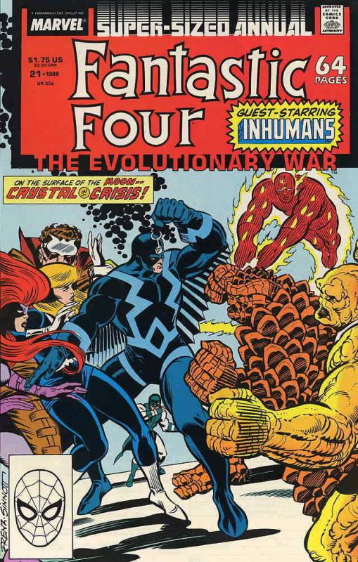 Fantastic Four (Vol. 1) Annual #21 FN; Marvel | save on shipping - details insid