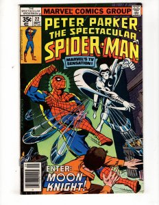 The Spectacular Spider-Man #22 (1978)         / MC#36