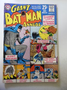 Batman Annual #5 (1963) VG Condition