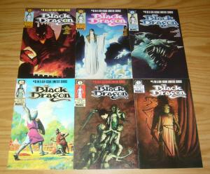 Black Dragon #1-6 VF/NM complete series + poster CHRIS CLAREMONT john bolton set