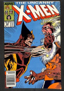 X-Men #222 VG/FN 5.0 Wolverine Vs. Sabretooth! Marvel Comics