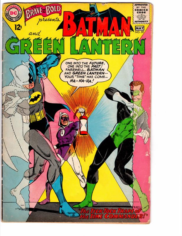 Brave and the Bold (1955) 59 Good+ (2.5) Batman and Green Lantern