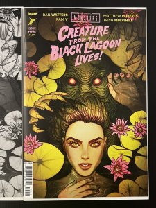 UNIVERSAL MONSTERS CREATURE F/T BLACK LAGOON LIVES #4 CVR B + 1:25 PROSHIPPER