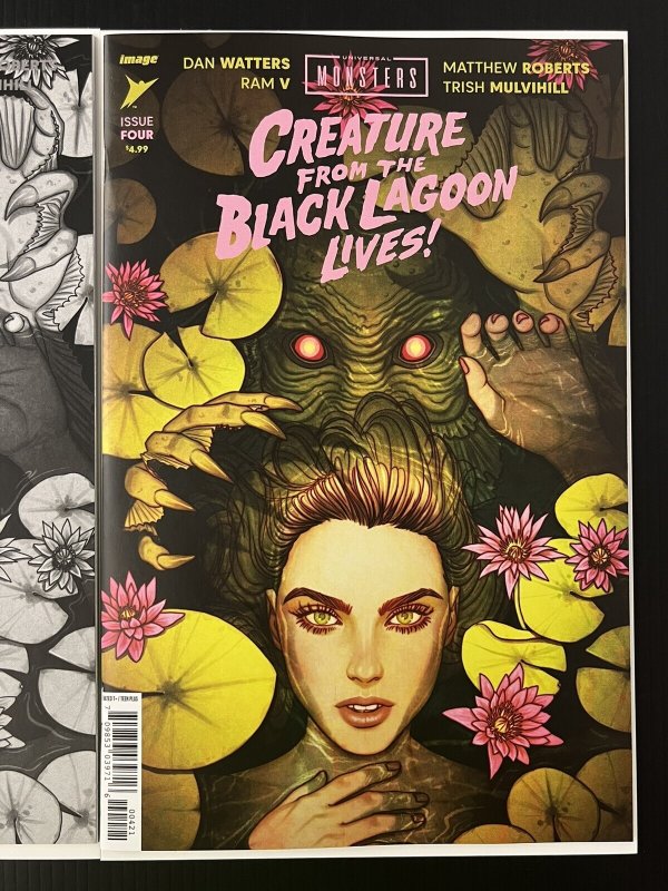 UNIVERSAL MONSTERS CREATURE F/T BLACK LAGOON LIVES #4 CVR B + 1:25 PROSHIPPER