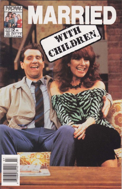 Married With Children (Vol. 1) #2 (Newsstand) FN ; Now | Ed O'Neill Katey Sagal 