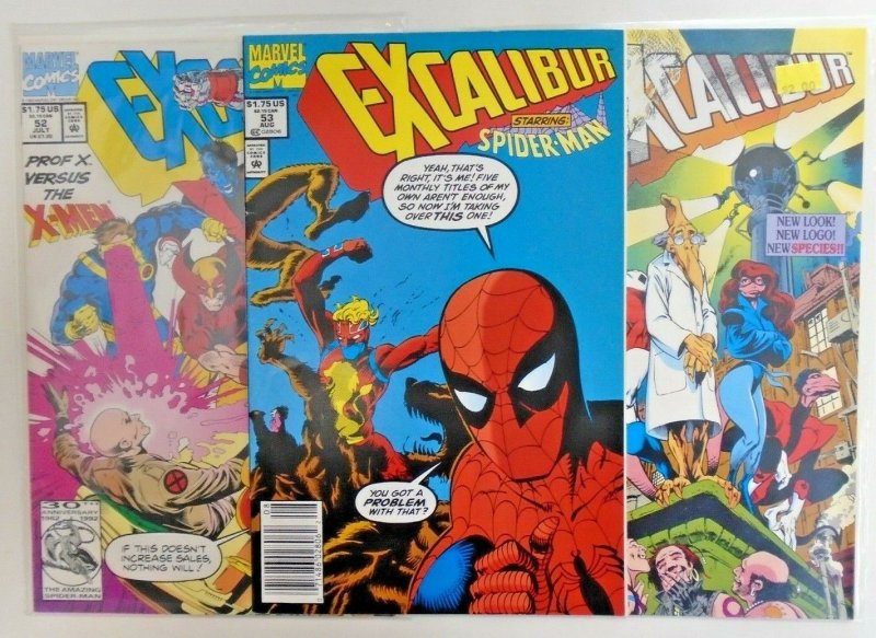 *Excalibur (1988) #51-75, Special Edition (26 books)