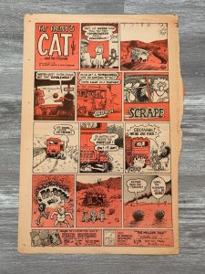 9/20/74 FAT FREDDY'S CAT 11x17 Underground Newspaper FULL PAGE Freak Bros Ad