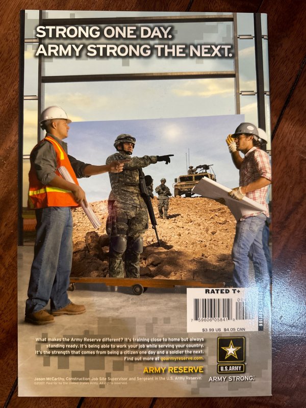 Captain America: The Chosen #4 Variant Cover (2007)