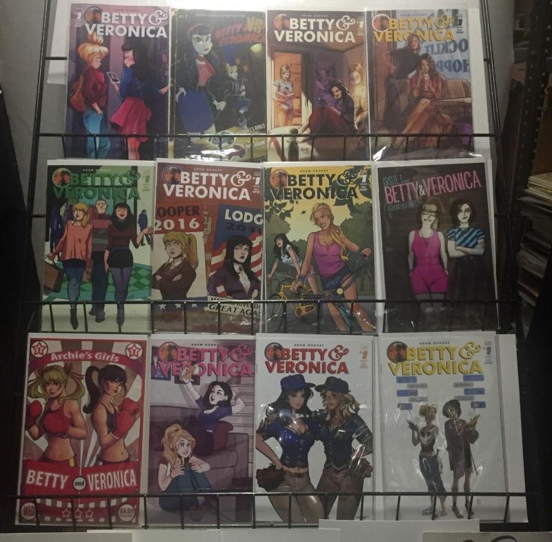 BETTY & VERONICA Collection! Variants! Adam Hughes! 34 books VF-NM 