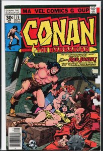 Conan the Barbarian #78 (1977) Conan