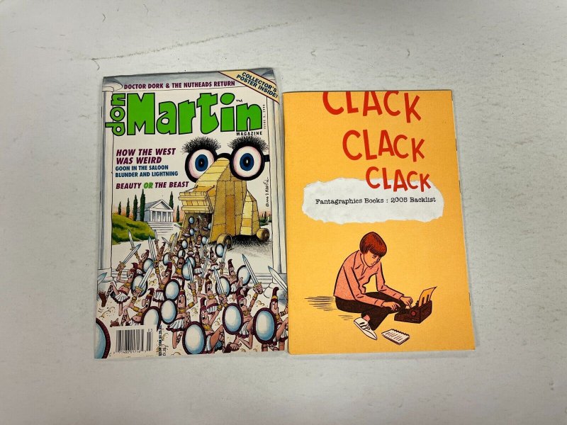 4 Comics Feud 1 Fade from Grace 1 Clack Clack Clack 2005 Don Martin 28 JW21