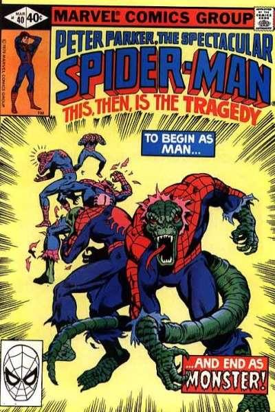 Spectacular Spider-Man (1976 series) #40, VF- (Stock photo)